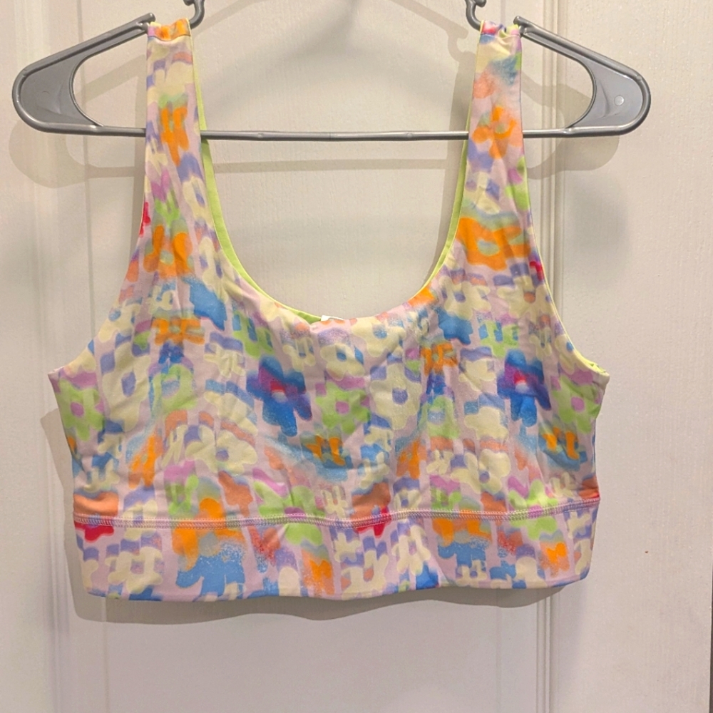 NWT Fabletics Harlyn Reversible Sports bra size Large